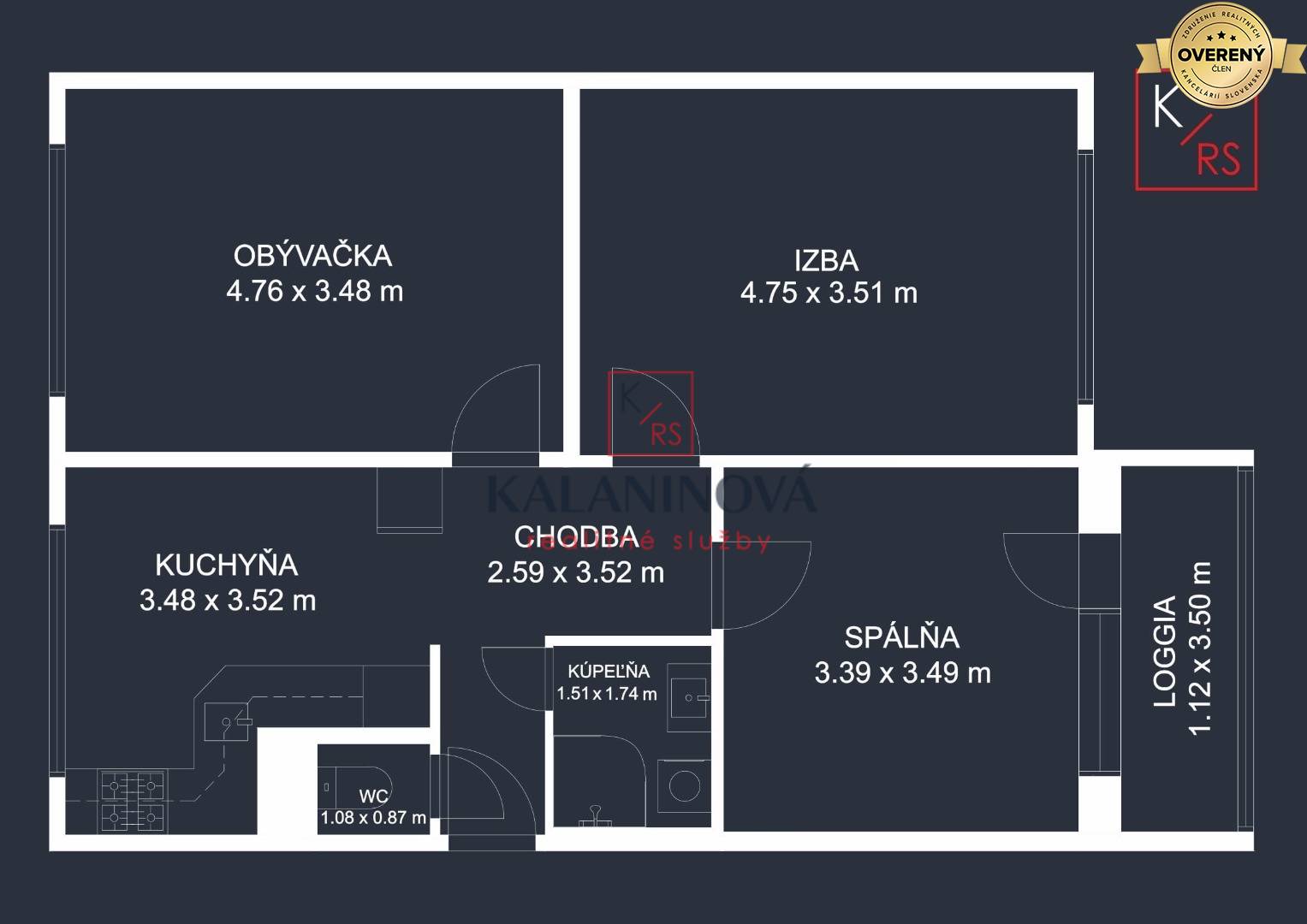 Sale Two bedroom apartment, Postupimská, Košice - Dargovských hrdinov,