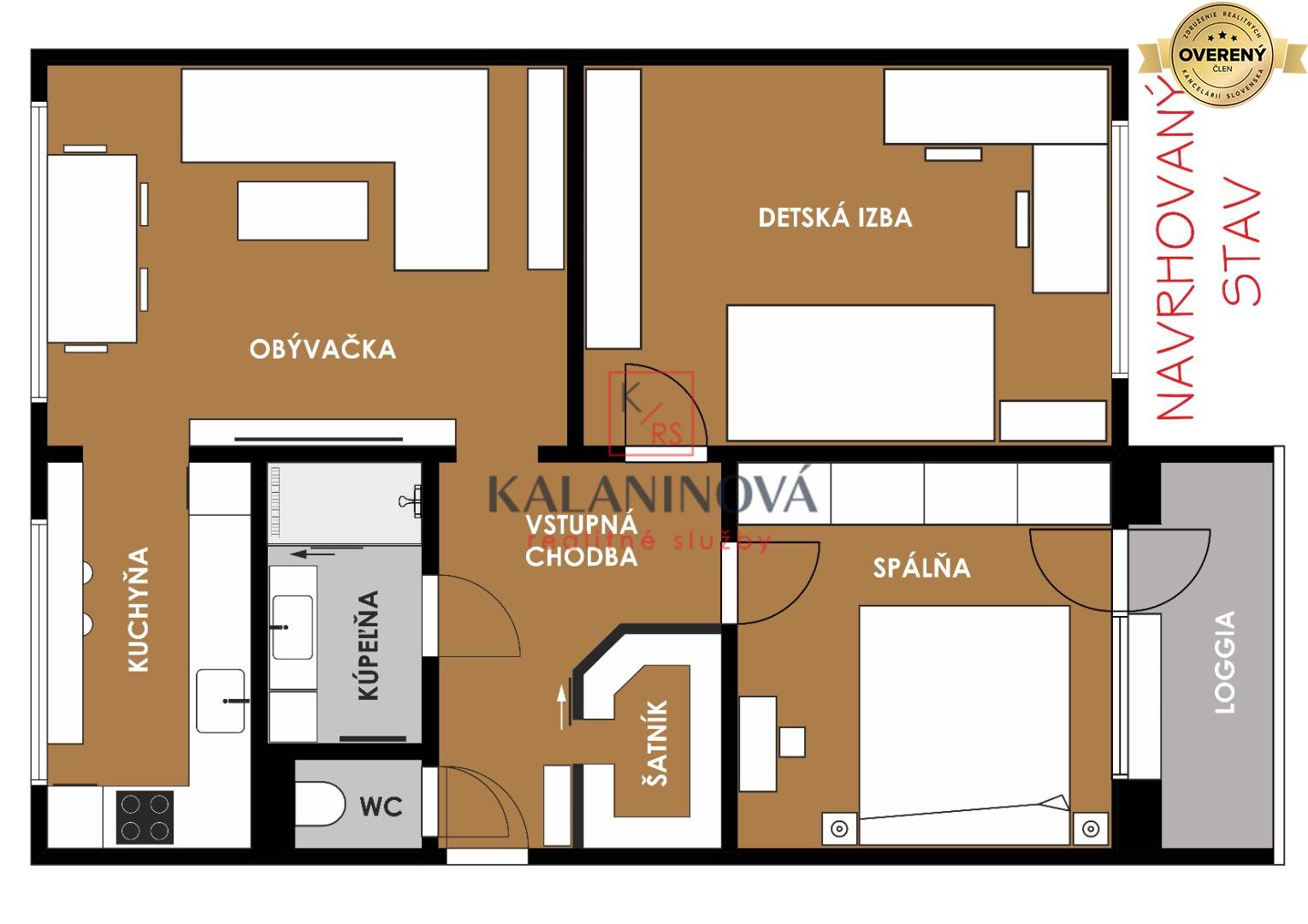 Two bedroom apartment, Postupimská, Sale, Košice - Dargovských hrdinov