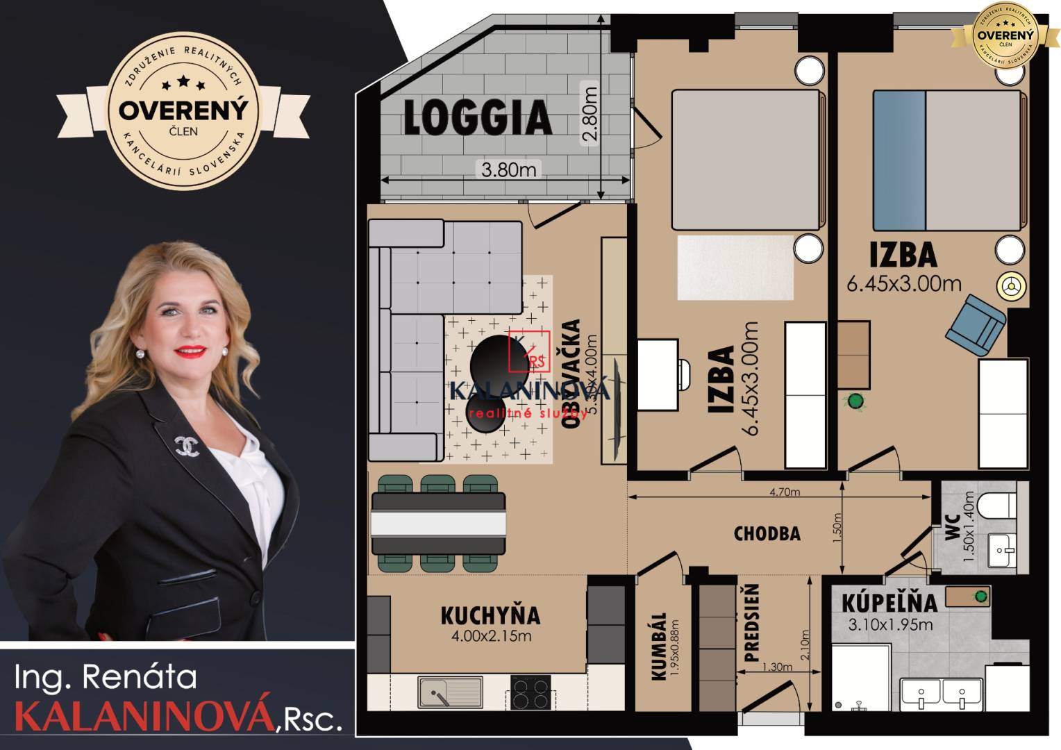 Sale Two bedroom apartment, Two bedroom apartment, Žižkova, Košice - J