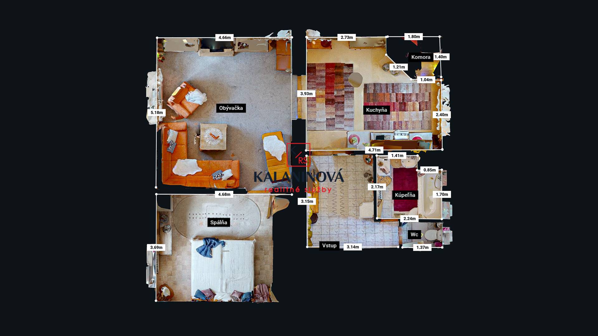 Sale One bedroom apartment, Rastislavova, Košice - Juh, Slovakia