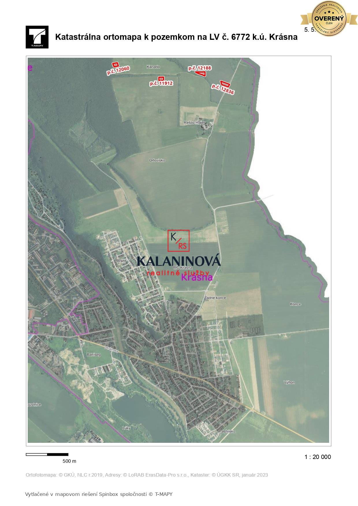 Sale Agrarian and forest land, Agrarian and forest land, Košice-Krásna