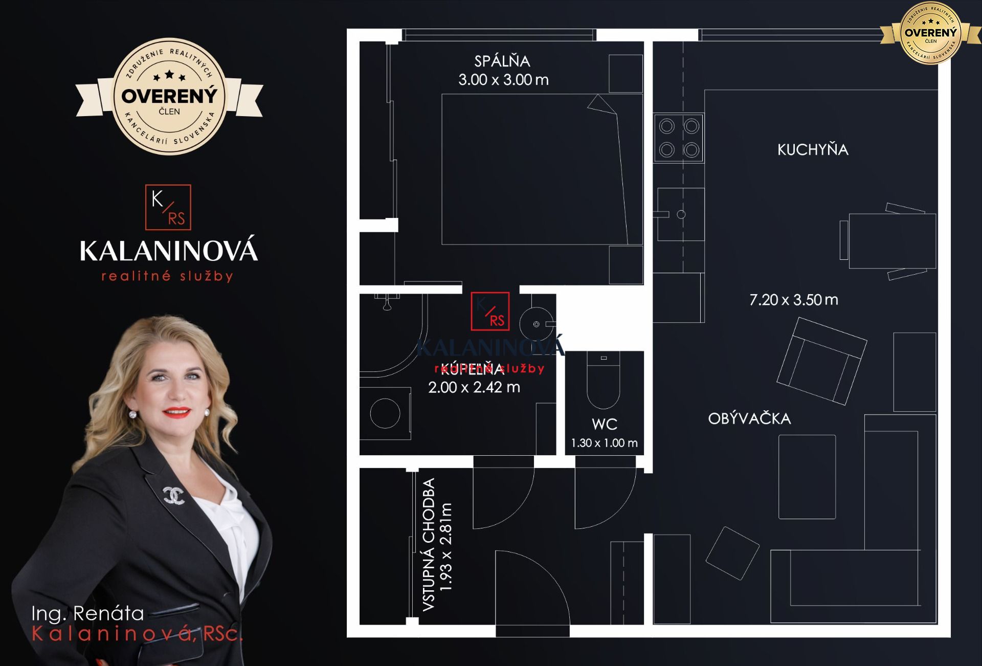Sale One bedroom apartment, One bedroom apartment, Novomeského, Košice